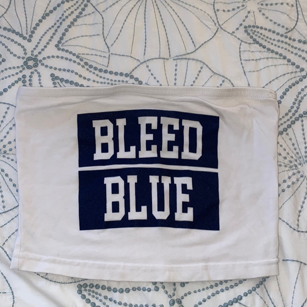 UCONN “Bleed Blue” women’s tube top